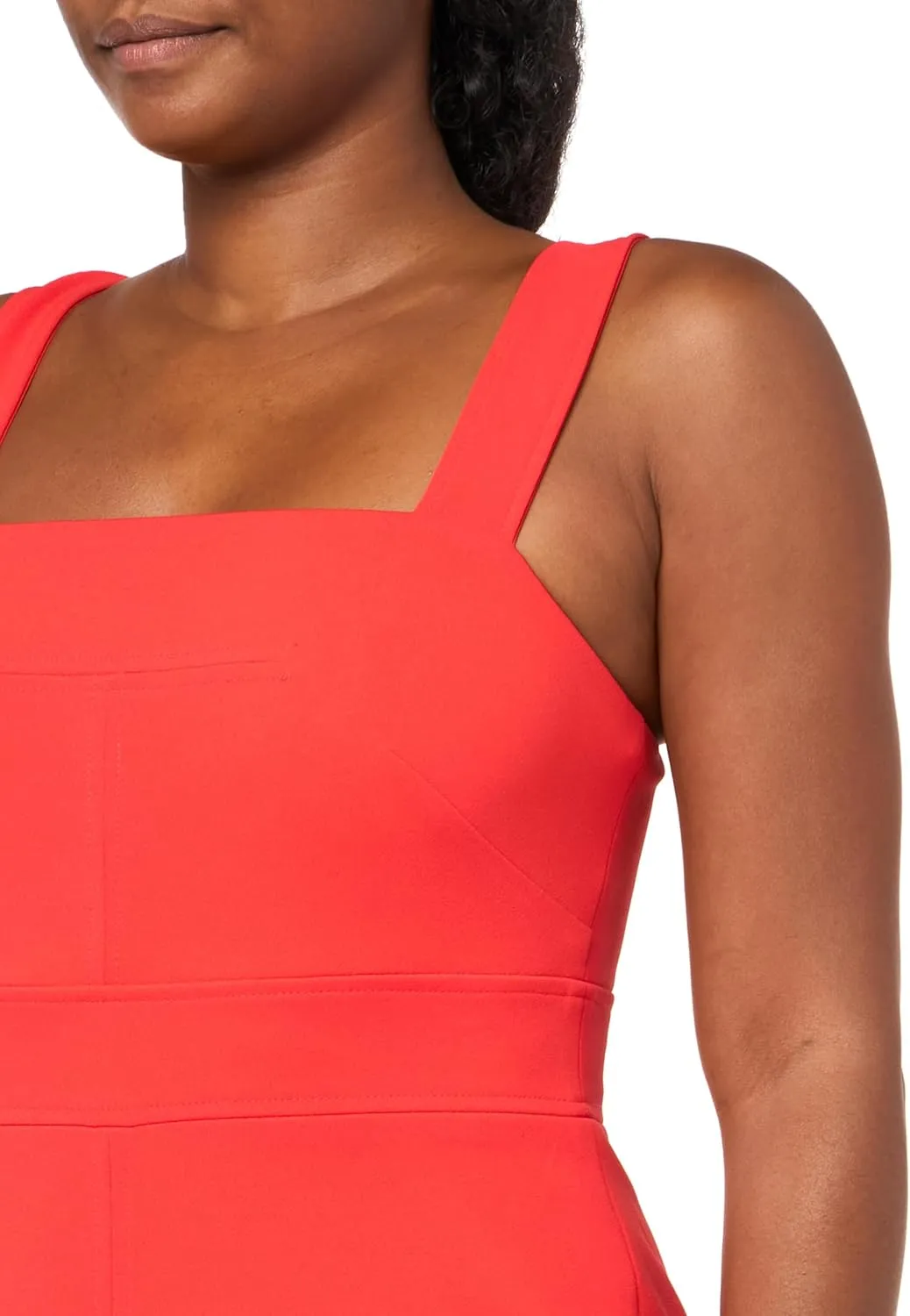 Vince Camuto Women's Sleeveless Square Neck Sheath Mini Dress