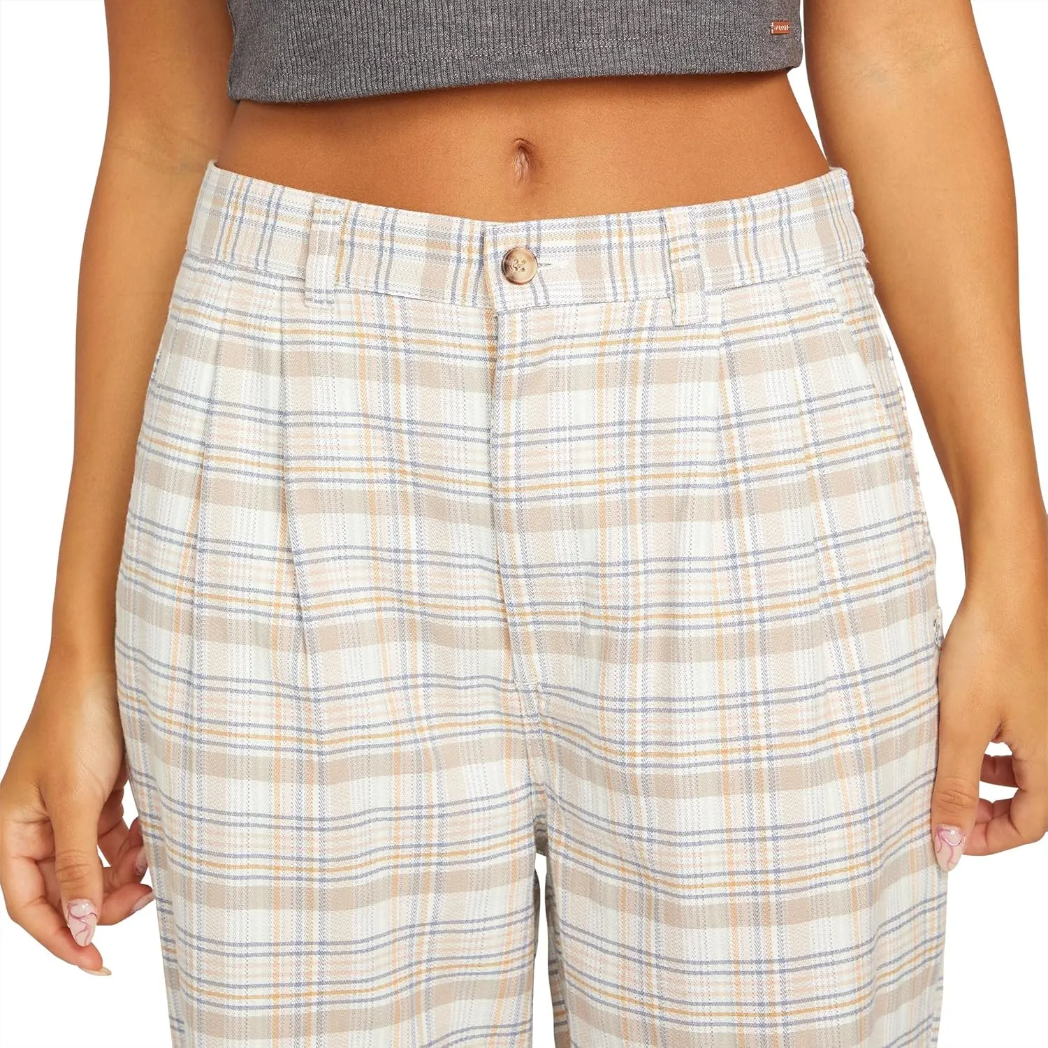 Volcom Women's Frochickie Trouser Slim Fit Chino Pant