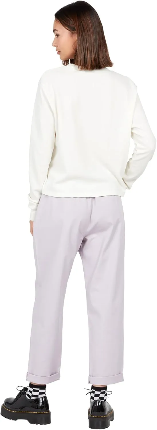 Volcom Women's Frochickie Trouser Slim Fit Chino Pant