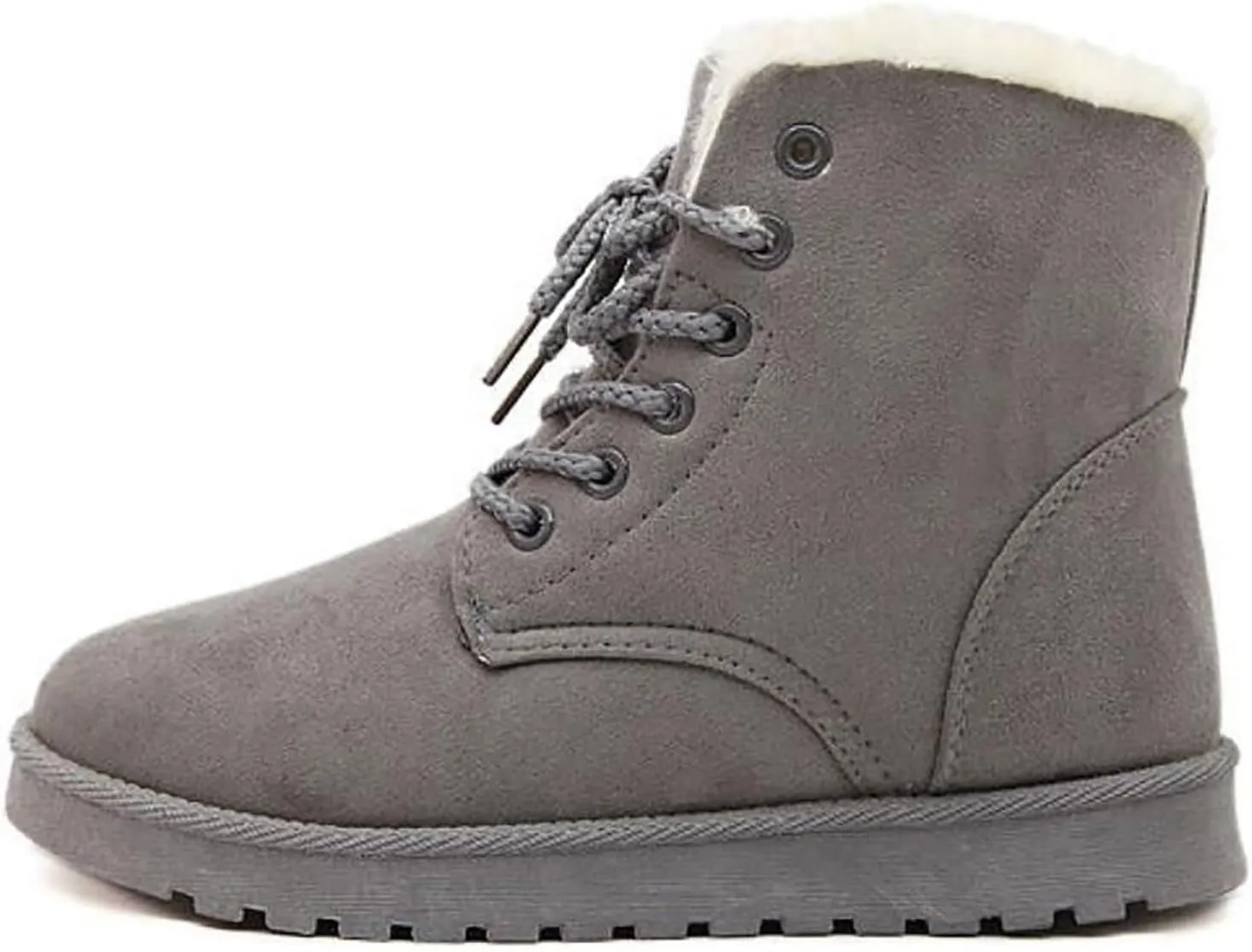 Womens Ankle Boots Snow Boots for Women Short Leather Boots Stacked Heel Womens Fahsion Boots Comfortable Womens Boot