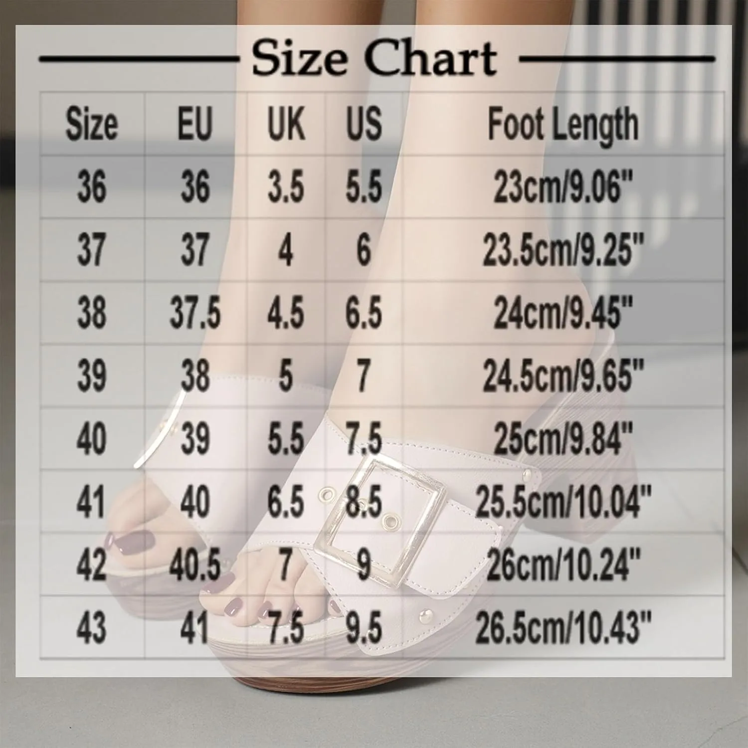 Womens Heels Comfortable Dressy Wedges Open Toe Buckle Strap Slides Chunky Block High Heel Platform Sandals Slip-On