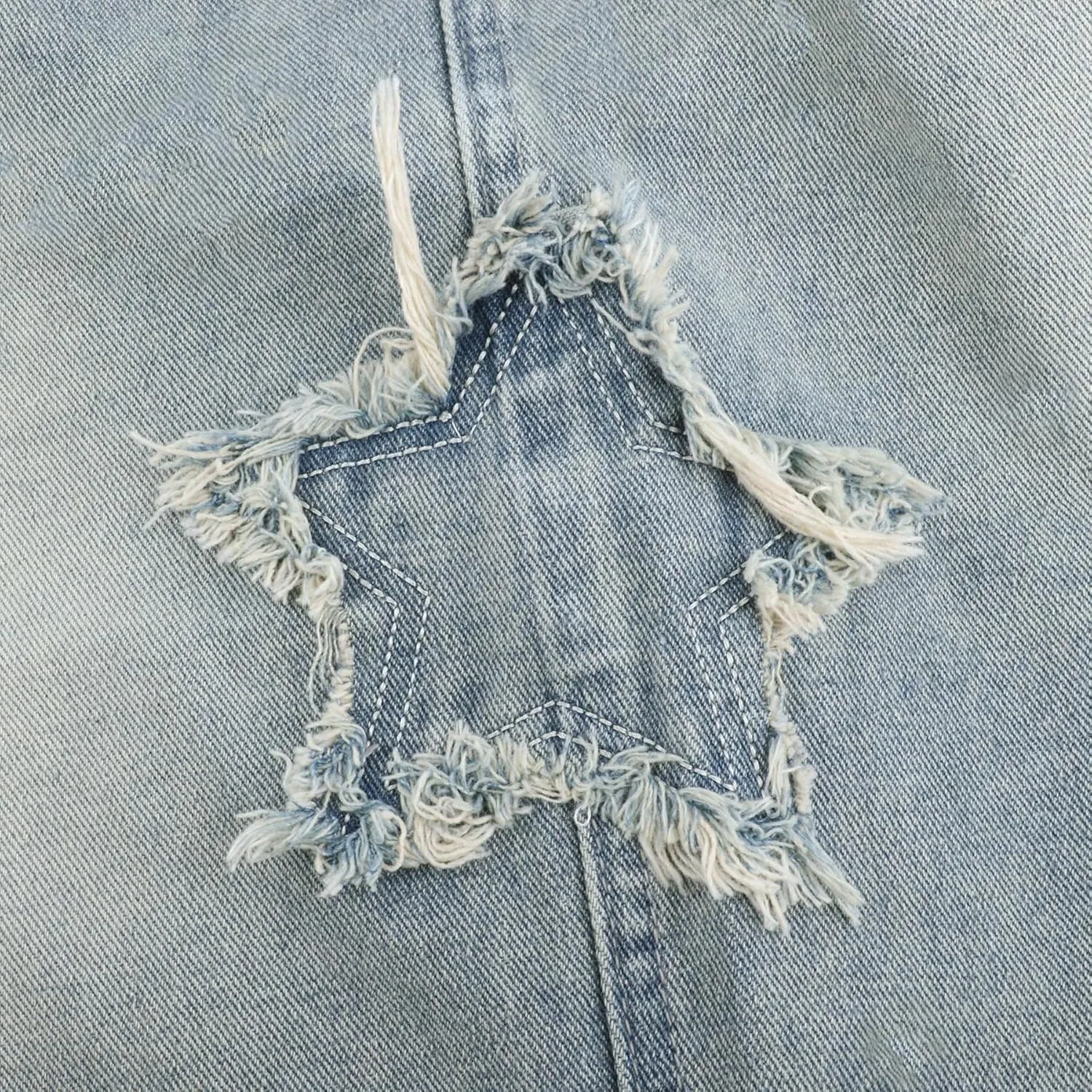 Womens Jean Shorts Womens Star High Waisted Cargo Denim Shorts for Women Trendy