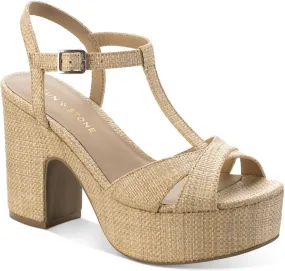 Womens Jillien Cork Block Heels