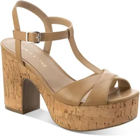 Womens Jillien Cork Block Heels